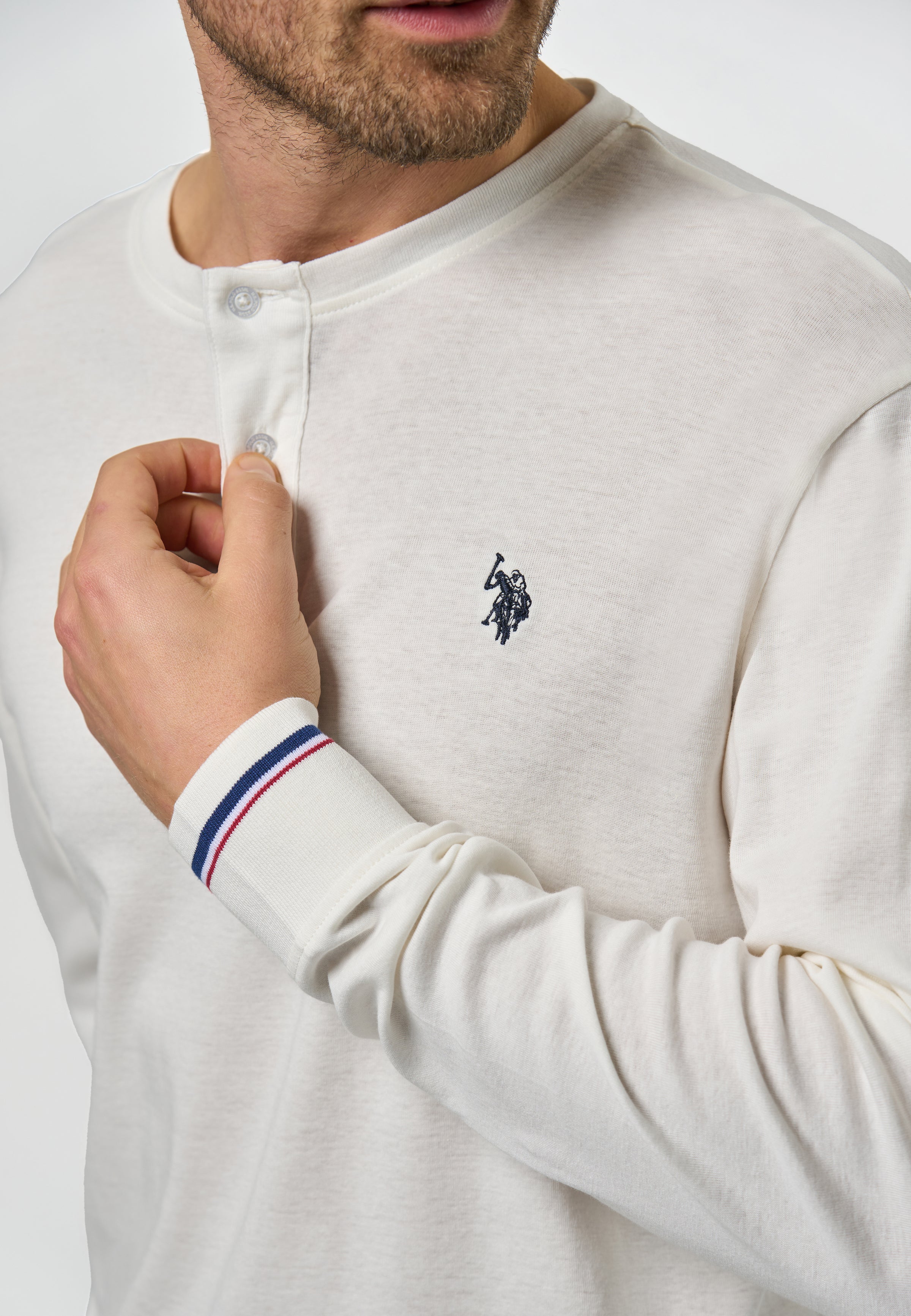 Cosimo Grandad Long Sleeve T-Shirt