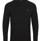 Romeo Half-zip Cable Knit