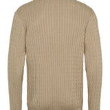 UMRomeo Half-zip Cable Knit