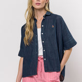 Megan Denim Shirt