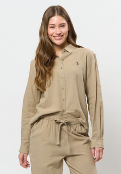 UWMarina Linen Reg. Fit Shirt