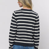 UWMalika Striped Knit Cardigan