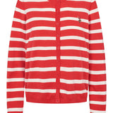 Malika Striped Knit Cardigan