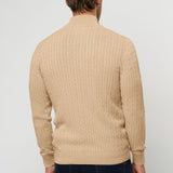 UMAmir Half-zip Cable Knit