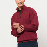 UMRomeo Half-zip Cable Knit