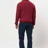 UMRomeo Half-zip Cable Knit