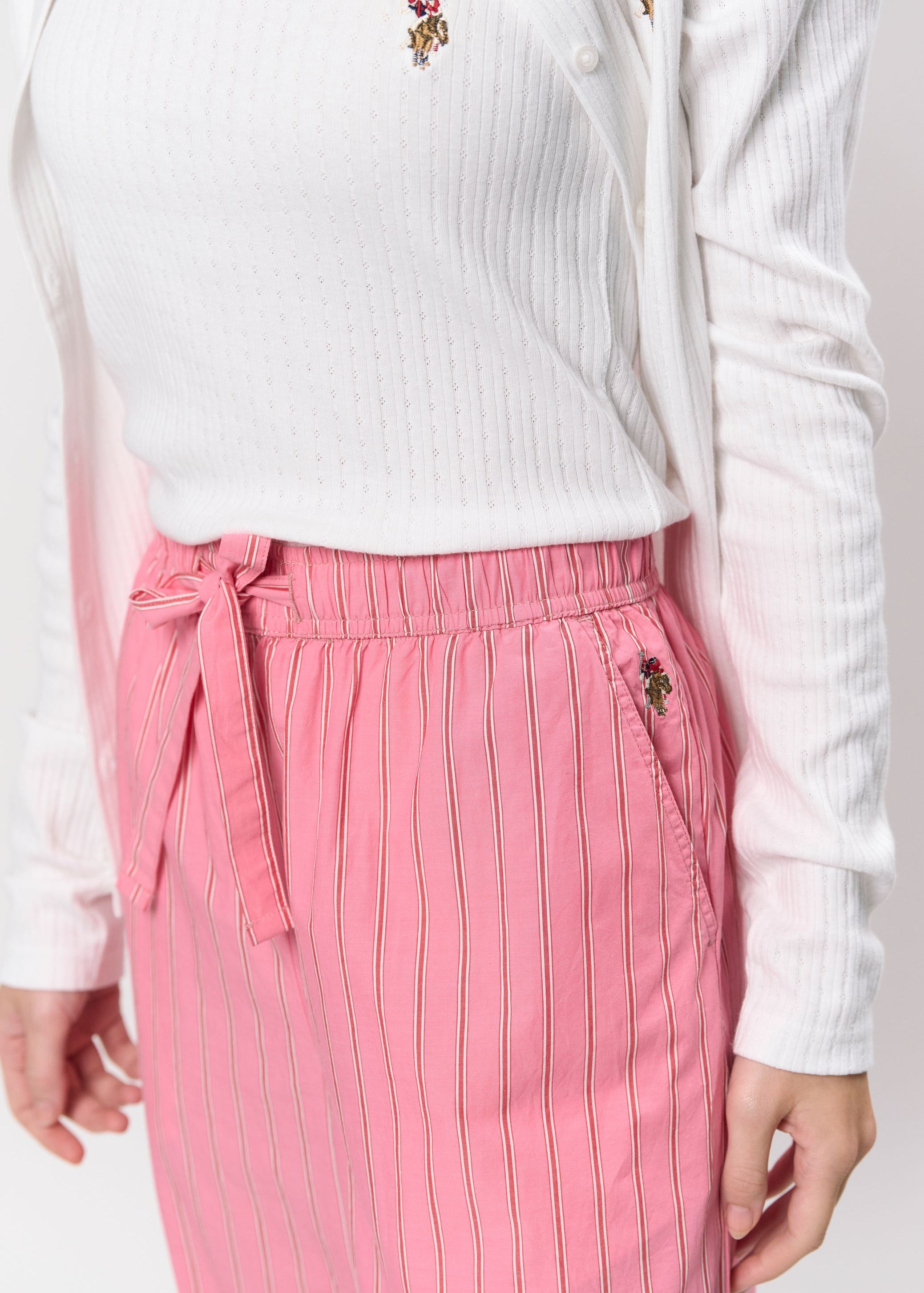 UWMira Pull Up Striped Pants