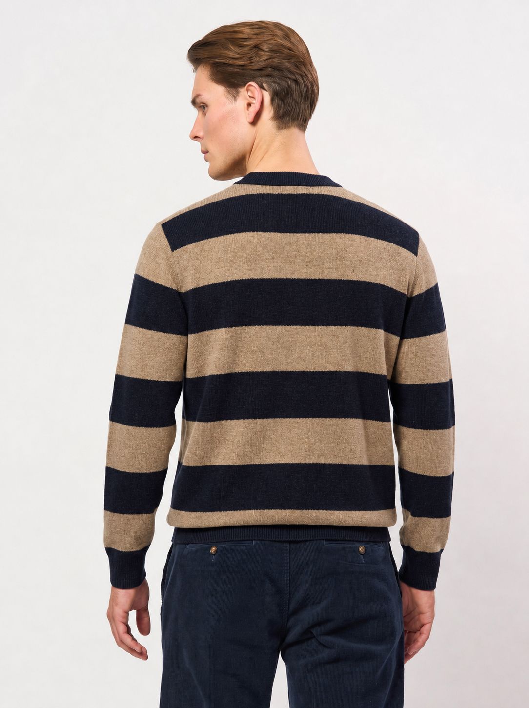 UMEthan Polo Long Sleeve Knit