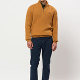 UMRomeo Half-zip Cable Knit