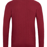 UMRomeo Half-zip Cable Knit