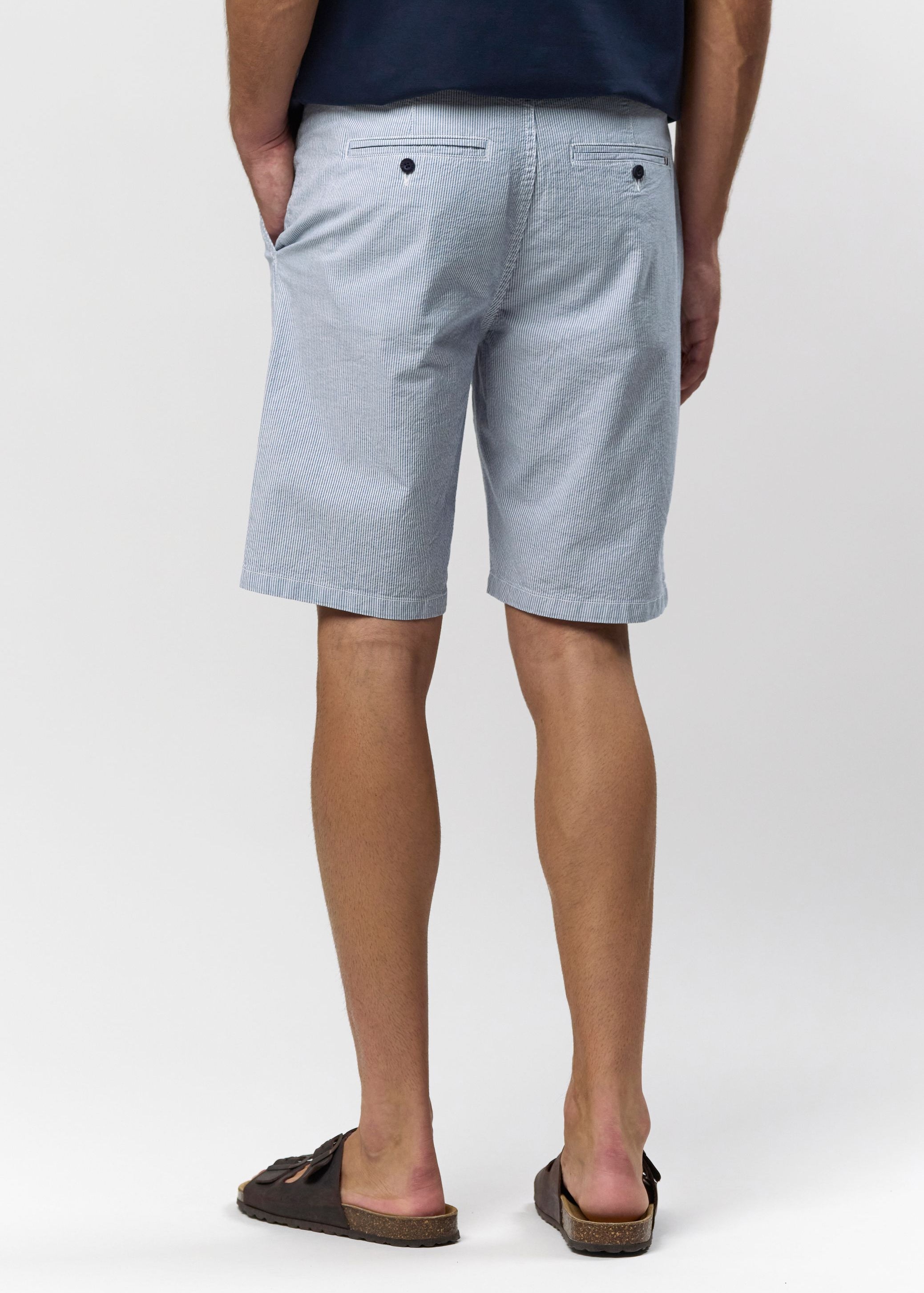 UMChris Striped Shorts