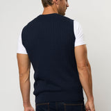 Samuel Cable Knit Vest