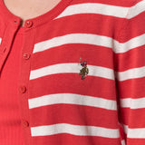 Malika Striped Knit Cardigan