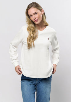 Macy V-neck Sweatshirt