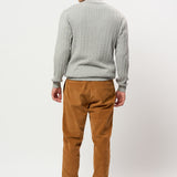 UMRomeo Half-zip Cable Knit