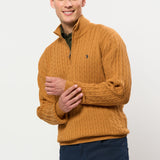 UMRomeo Half-zip Cable Knit