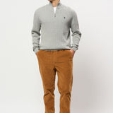 UMRomeo Half-zip Cable Knit