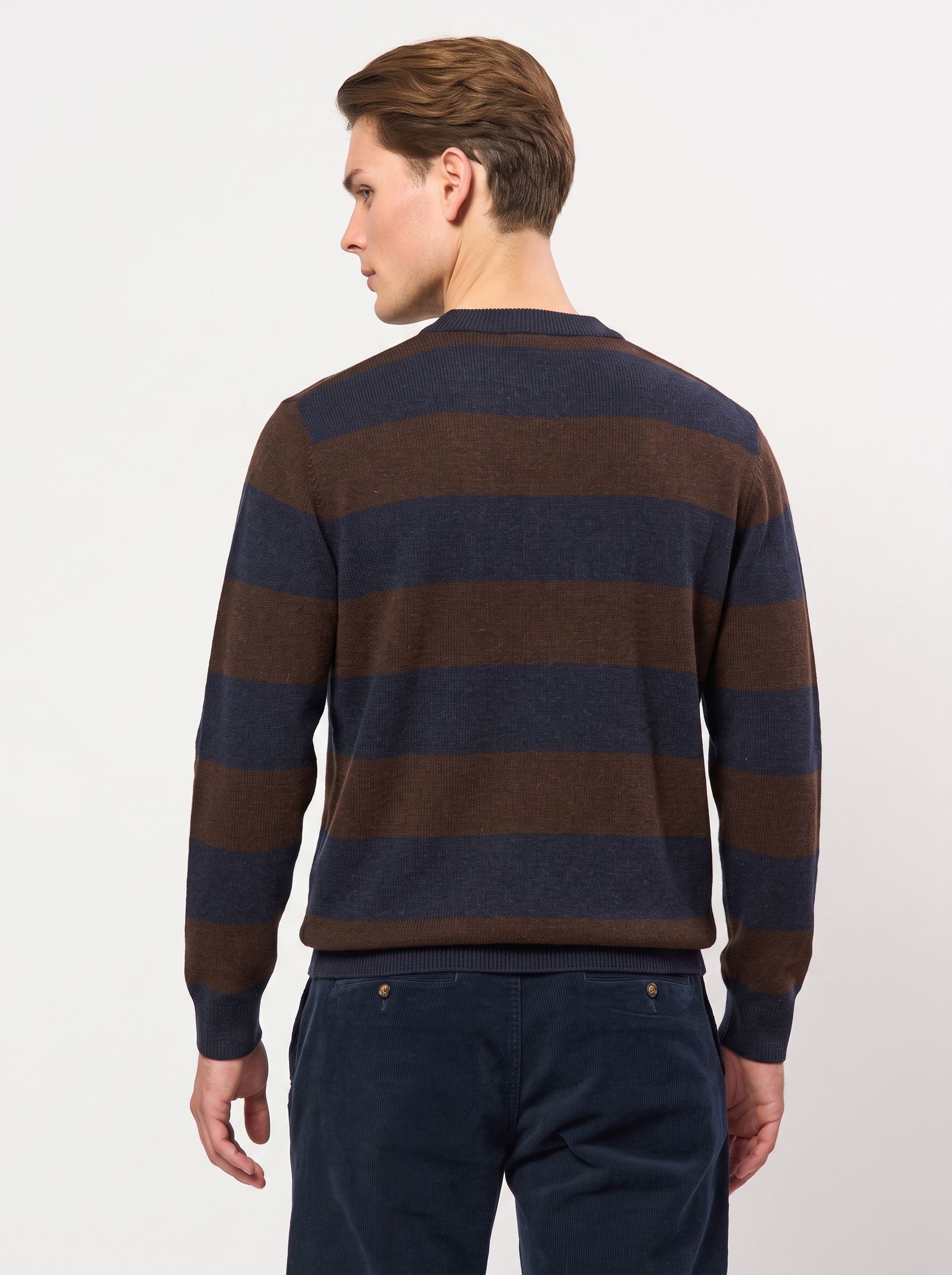 UMEthan Polo Long Sleeve Knit