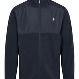 Bent fleece jacket