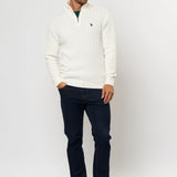 Romeo Half-zip Cable Knit