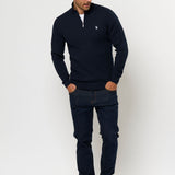 Romeo Half-zip Cable Knit